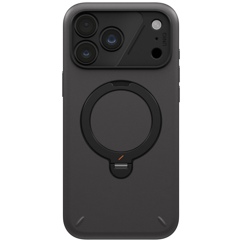 UNIQ Elix ümbris Apple iPhone 18 Pro Max / 17 Pro Max jaoks, 360 pöörlev tugijalg, hall