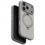 UNIQ Elix kate Apple iPhone 18 Pro / 17 Pro jaoks, 360 pöörlev tugijalg, helehall