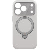 UNIQ Elix kate Apple iPhone 18 Pro / 17 Pro jaoks, 360 pöörlev tugijalg, helehall