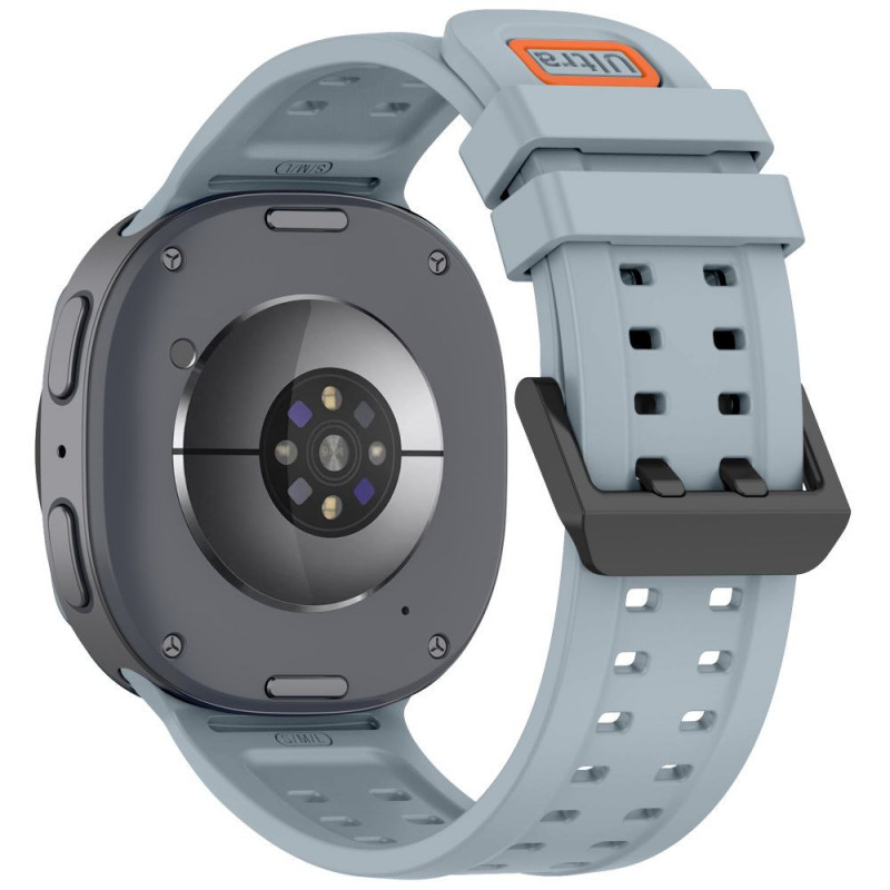 Tech-Protect silikoonist Air-rihm Samsung Galaxy Watch 8 / 9 / Classic 40 / 44 / 46 mm jaoks, Mist Grey