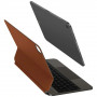 UNIQ Venno Pro Magnetic Smart karp klaviatuuriga Apple iPad Air 11 2024/2025, iPad Air 10.9 2022/2020, iPad Pro 11 2022/2021 jaoks, caramel