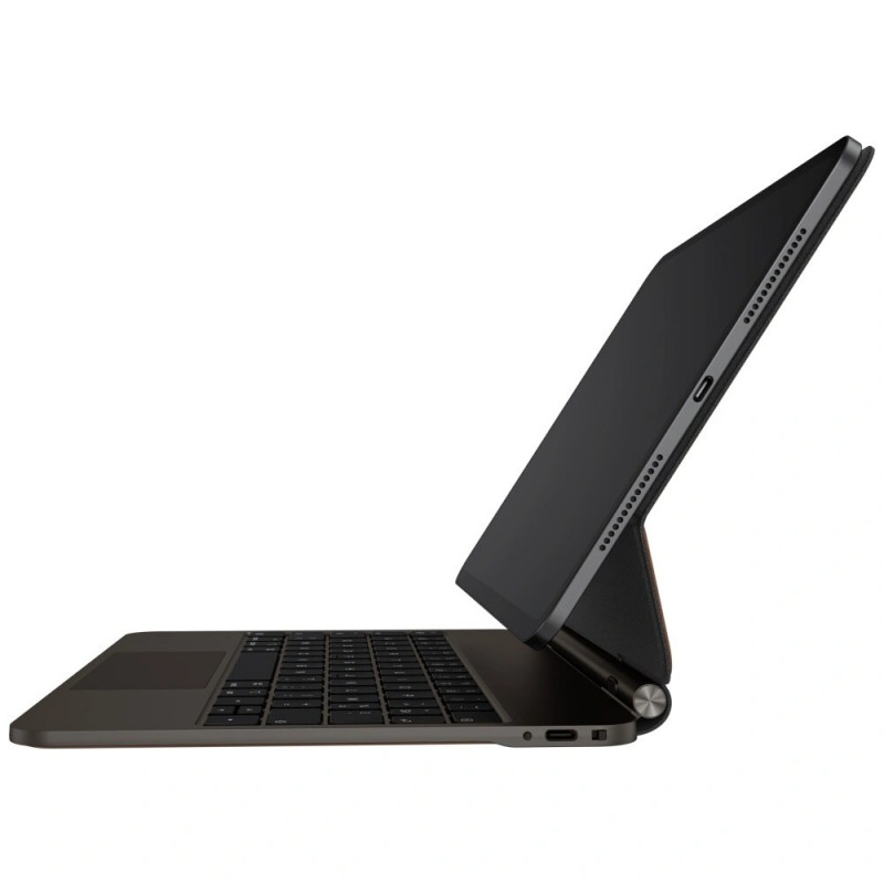 UNIQ Venno Pro Magnetic Smart karp klaviatuuriga Apple iPad Air 11 2024/2025, iPad Air 10.9 2022/2020, iPad Pro 11 2022/2021 jaoks, caramel