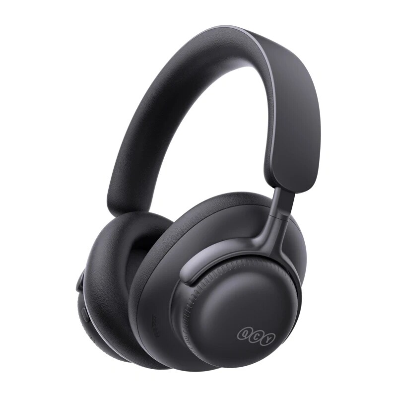 QCY H6 Ultra juhtmeta kõrvaklapid, adaptiivne ANC, Bluetooth 6.0, must