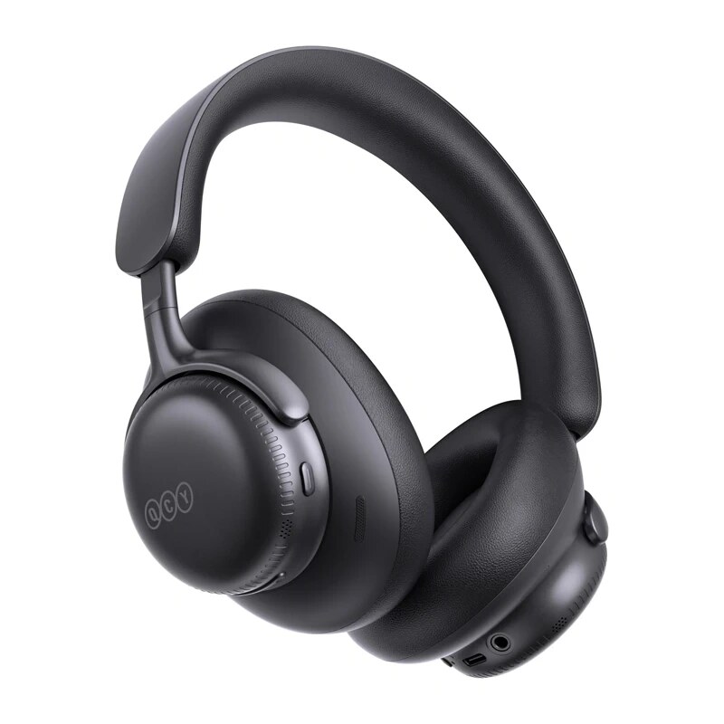 QCY H6 Ultra juhtmeta kõrvaklapid, adaptiivne ANC, Bluetooth 6.0, must