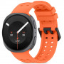 Tech-Protect silikoonist Air-rihm Samsung Galaxy Watch 8 / 9 / Classic 40 / 44 / 46 mm jaoks, tangerine orange