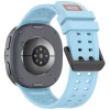 Tech-Protect silikoonist Air-rihm Samsung Galaxy Watch 8 / 9 / Classic 40 / 44 / 46 mm jaoks, Baby Blue
