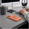 Tech-Protect BasicMag MagSafe ümbris Apple iPhone 17 Pro / 18 Pro jaoks, matt Cosmic Orange