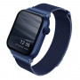 UNIQ Dante roostevabast terasest rihm Apple Watch 4/5/6/7/SE 40/41 mm jaoks, marine blue