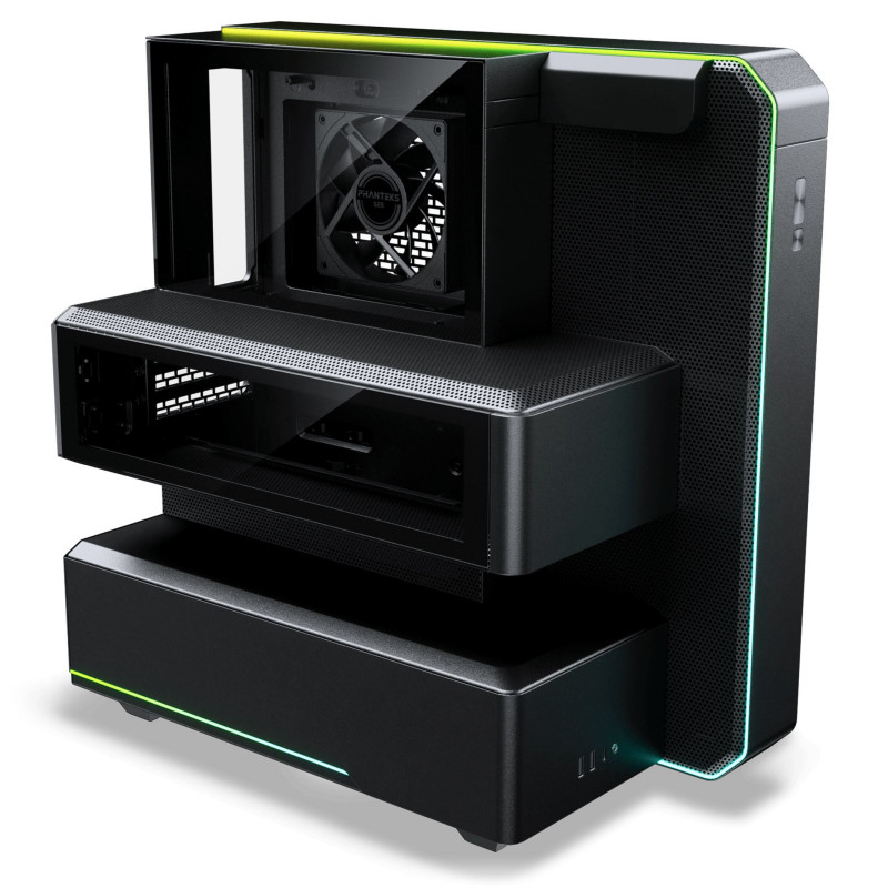 Phanteks EX5 Midi Tower arvutikorpus, ATX, Direct Cooling, must