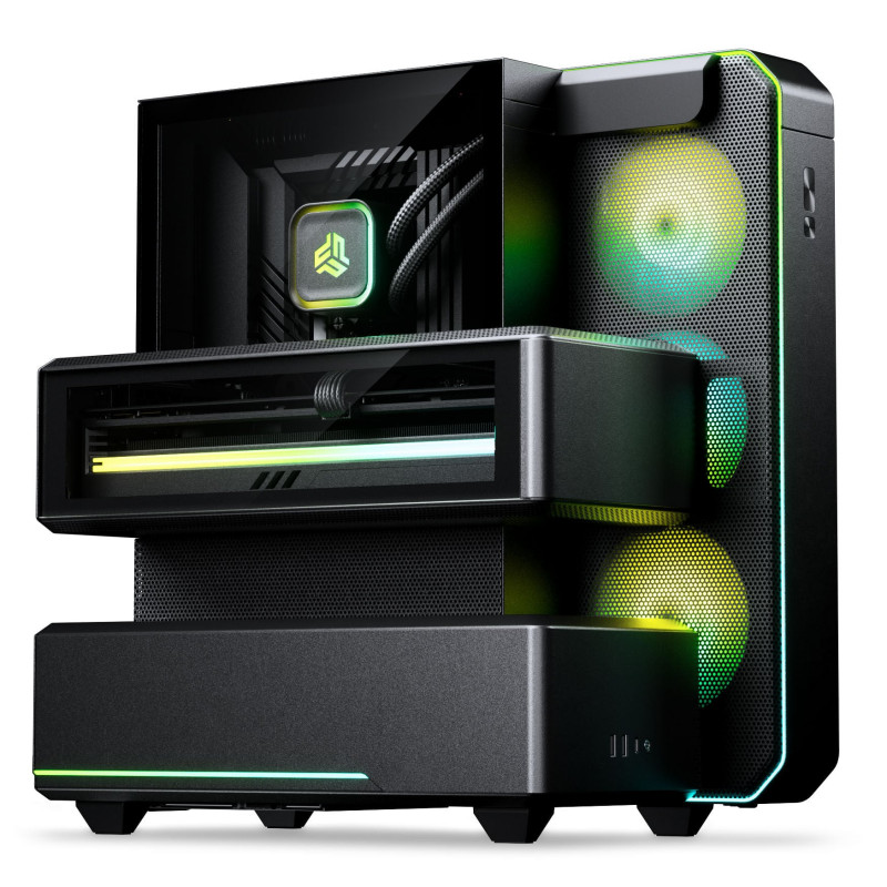 Phanteks EX5 Midi Tower arvutikorpus, ATX, Direct Cooling, must