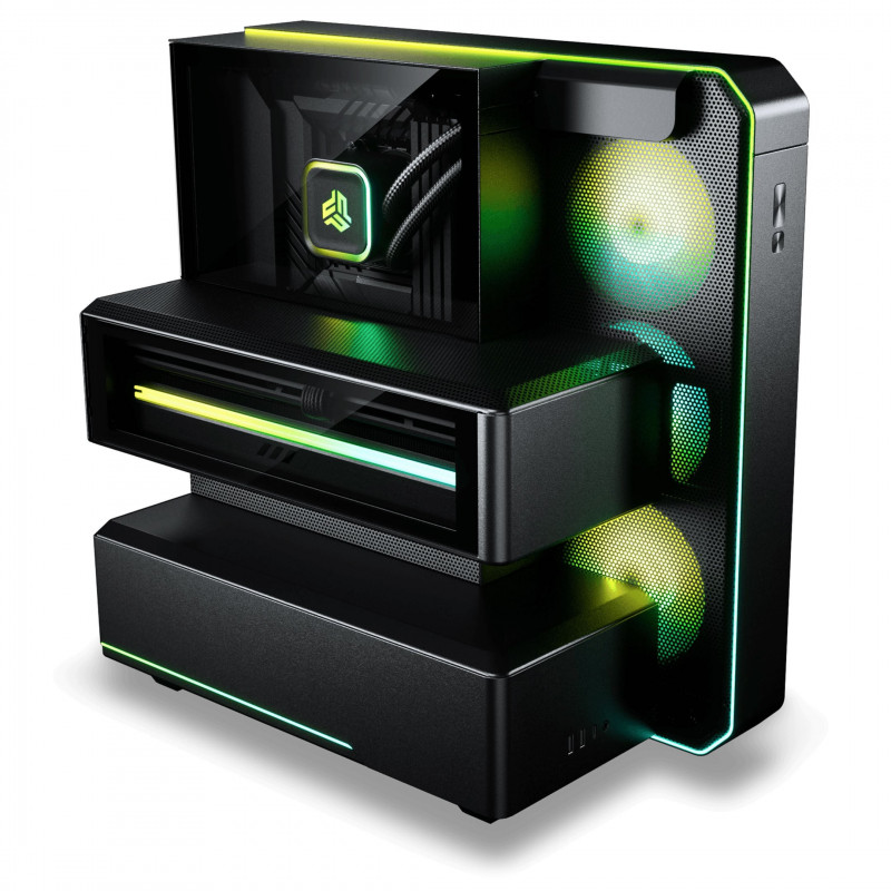 Phanteks EX5 Midi Tower arvutikorpus, ATX, Direct Cooling, must