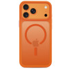 Tech-Protect Magmat MagSafe CC ümbris Apple iPhone 17 Pro / 18 Pro jaoks, mati Cosmic Orange