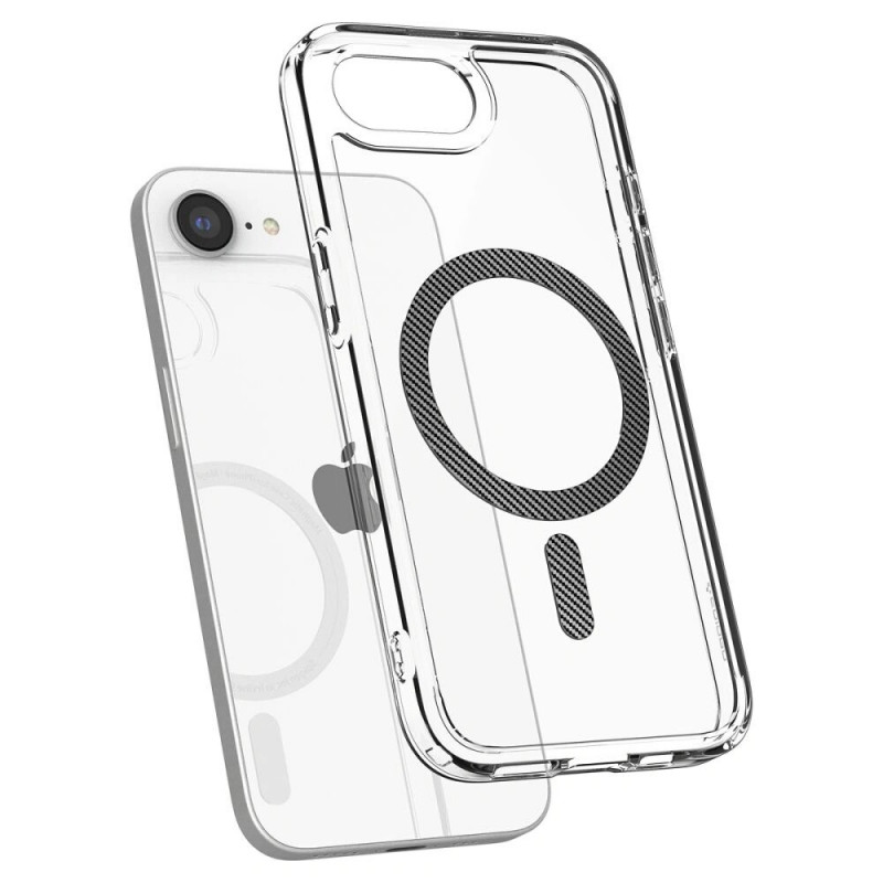 Spigen Ultra Hybrid Mag MagSafe ümbris Apple iPhone 17e / 16e jaoks, Carbon Fiber