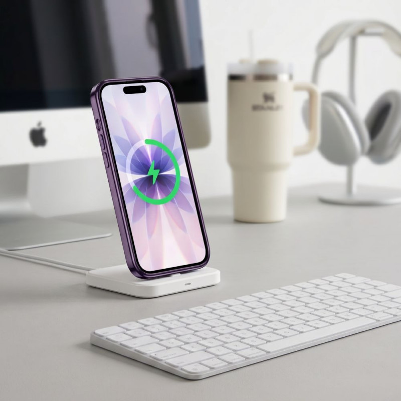 Tech-Protect MagFlex MagSafe ümbris Apple iPhone 17-le, Shiny Lavender
