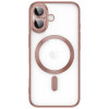 Tech-Protect MagFlex MagSafe ümbris Apple iPhone 17-le, Shiny Rose Gold