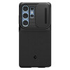 Spigen Optik Armor kaitsekott Samsung Galaxy S25 Ultra jaoks, must