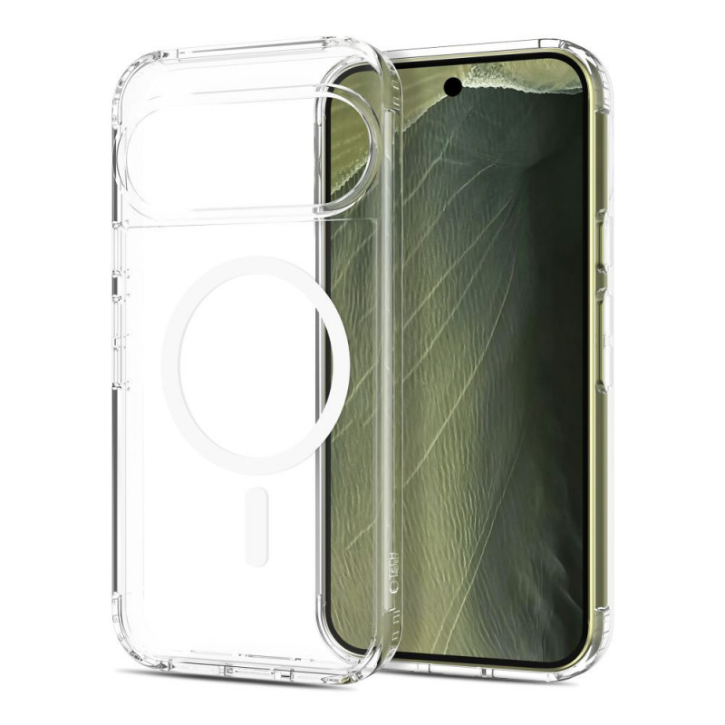 Tech-Protect FlexAir Hybrid MagSafe kate Google Pixel 9 / 9 Pro / 10 / 10 Pro / 11 / 11 Pro jaoks, läbipaistev (THP5676)