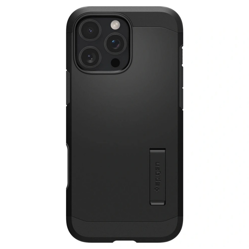 Spigen Tough Armor T Mag MagSafe ümbris Apple iPhone 16 Pro Max-le, must