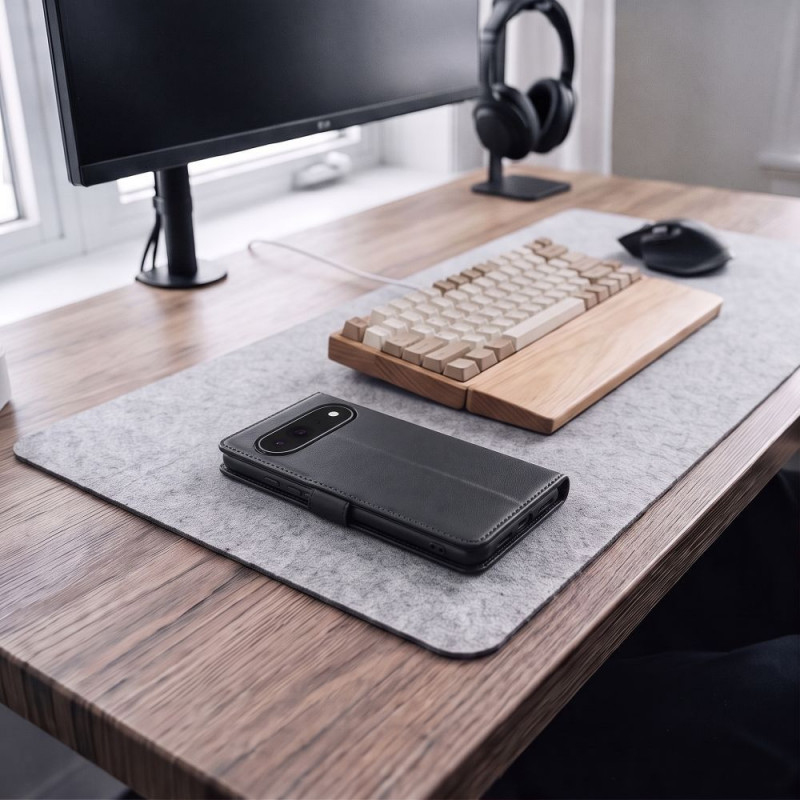 Tech-Protect rahakotikorpuse ümbris Google Pixel 11 / 11 Pro jaoks, mattmust