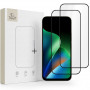 Tech-Protect Glass Fit+ karastatud klaas Xiaomi Redmi 17 4G / 5G jaoks, must (2 tk) (THP5701)
