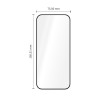 Tech-Protect Glass Fit+ karastatud klaas Xiaomi Redmi 17 4G / 5G jaoks, must (2 tk) (THP5701)