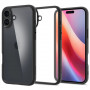 Spigen Ultra Hybrid kaitsekate Apple iPhone 16-le, mattmust