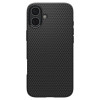 Spigen Liquid Air kaitsekott Apple iPhone 16-le, mattmust