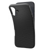 Spigen Liquid Air kaitsekott Apple iPhone 16-le, mattmust