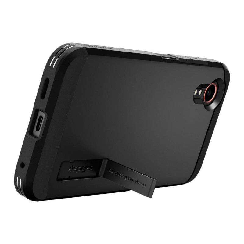 Spigen Tough Armor kaitsekate Samsung Galaxy XCover7 jaoks, must