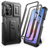 Tech-Protect Kevlar Cam+ 2-komplektiline vastupidav ümbris Samsung Galaxy A17 / A18 4G / 5G jaoks, must