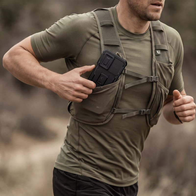 Tech-Protect Kevlar Cam+ 2-komplektiline vastupidav ümbris Samsung Galaxy A17 / A18 4G / 5G jaoks, must