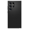Spigen Liquid Air ümbris Samsung Galaxy S24 Ultra jaoks, mattmust