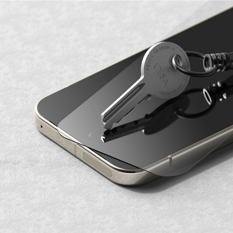 Ringke Easy Slide karastatud klaasist ekraanikaitse Google Pixel 9 Pro XL / 10 Pro XL / 11 Pro XL jaoks (2 tk), läbipaistev