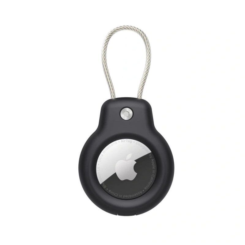 Tech-Protect Rough Vein karp Apple AirTagile, must (2 tk)