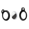 Tech-Protect Rough Chain võtmehoidja-kaitsekott Apple AirTagile, must (2 tk)