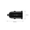 Tech-Protect CC02 2-pordiline autolaadija USB-A / USB-C, PD 35W / QC 3.0, must (THP4079)