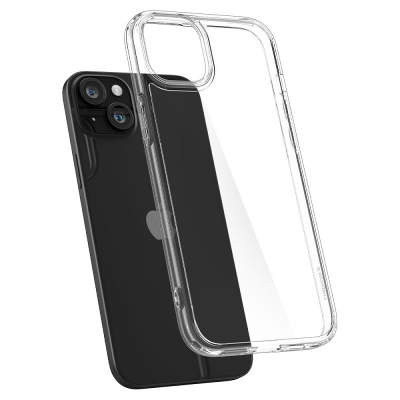 Spigen Ultra Hybrid kaitseümbris Apple iPhone 15 jaoks, Crystal Clear