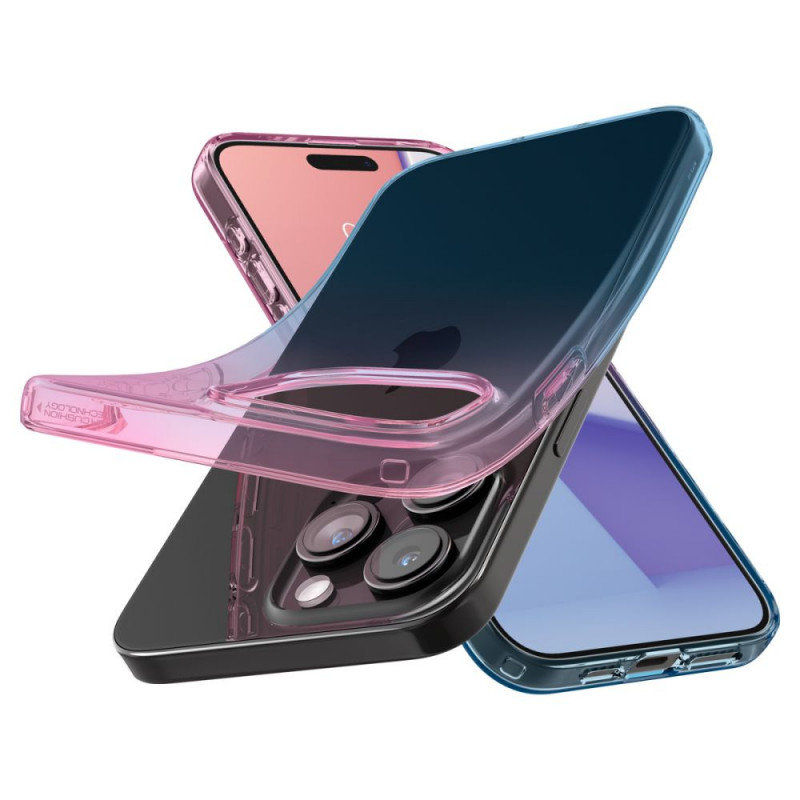 Spigen Liquid Crystal kaitseümbris Apple iPhone 15 Pro jaoks, Gradation Pink