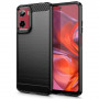Tech-Protect TPUCarbon ümbris Motorola Moto G05 / E15 jaoks, must
