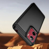 Tech-Protect TPUCarbon ümbris Motorola Moto G05 / E15 jaoks, must