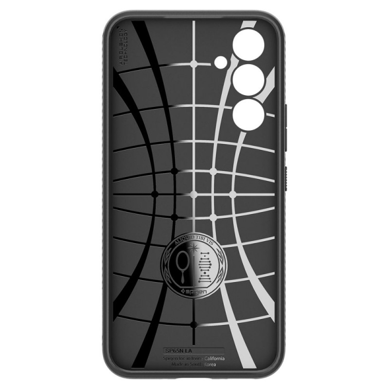 Spigen Liquid Air ümbris Samsung Galaxy A54 5G jaoks, mattkollane must