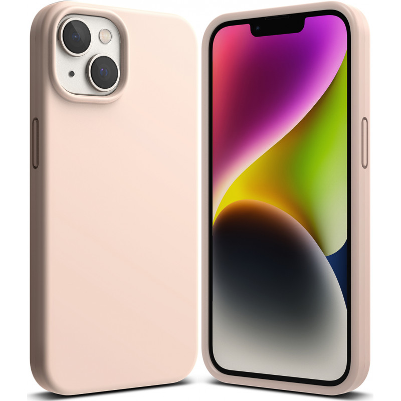 Ringke silikoonkate Apple iPhone 14 Plus / 15 Plus, Pink Sand
