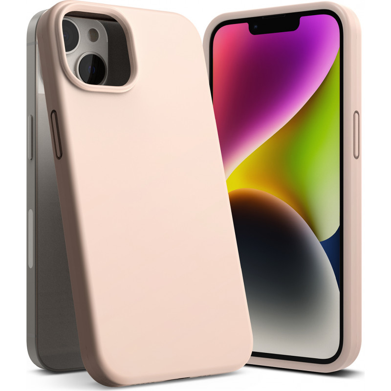 Ringke silikoonkate Apple iPhone 14 Plus / 15 Plus, Pink Sand