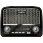 SVEN SRP-555 raadioraadio, must-hõbedane, 3 W, FM/AM/SW, USB, SD/microSD, aku