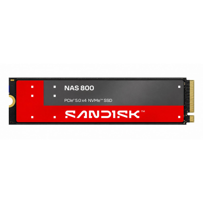 SanDisk NAS 800 3,84 TB M.2 2280 NVMe Gen 5 sisemine SSD (SDSNP2384TAN-000E0)
