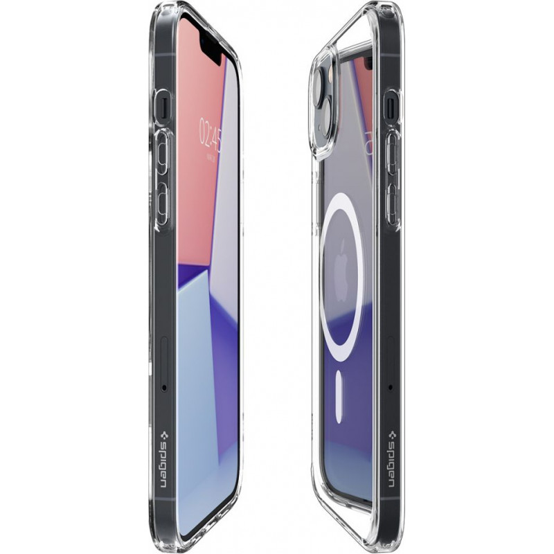 Spigen Ultra Hybrid Mag (ACS05048) MagSafe'i ümbris Apple iPhone 14 jaoks, valge