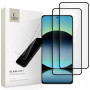 Tech-Protect Glass Fit+ karastatud klaas Xiaomi Redmi Note 14 4G / 5G / POCO M7 Pro 5G jaoks, must (2 tk)