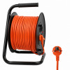 Extralink Powerlink kaablitrummel pikendusjuhe, 30 m, 4 pesa, maandatud