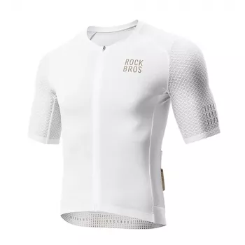 Rockbros YDDX011 Diamond lühikeste varrukatega rattasärk, suurus M, valge