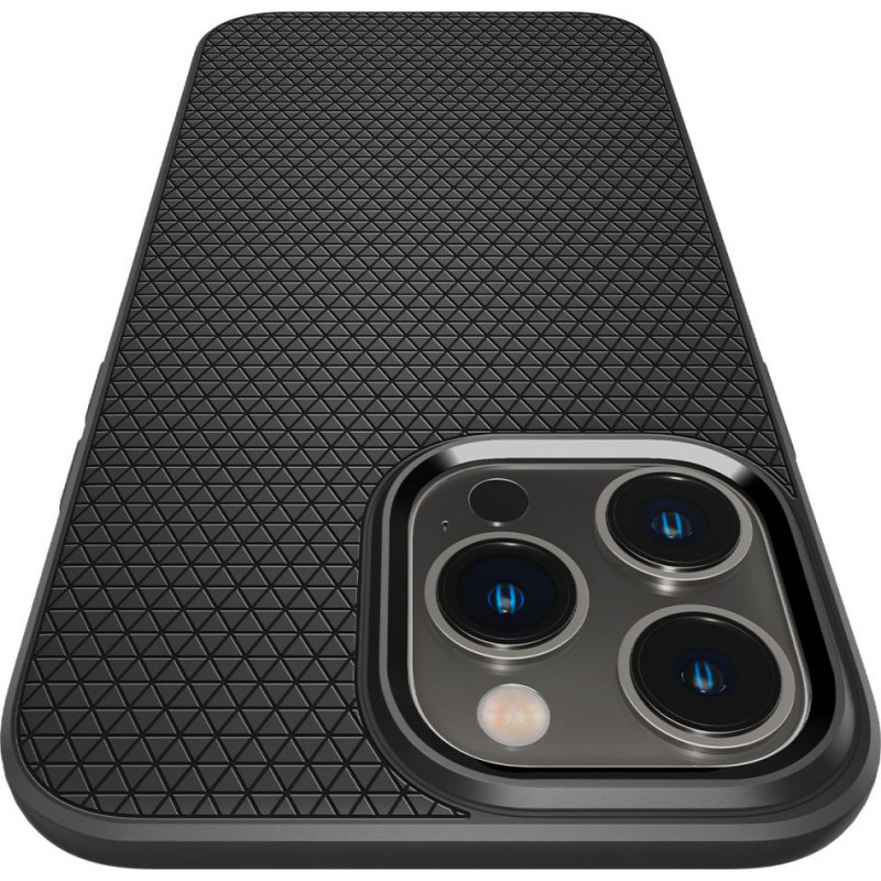 Spigen Liquid Air (ACS04957) ümbris Apple iPhone 14 Pro jaoks, mattmust